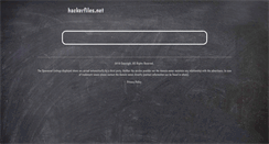 Desktop Screenshot of hackerfiles.net